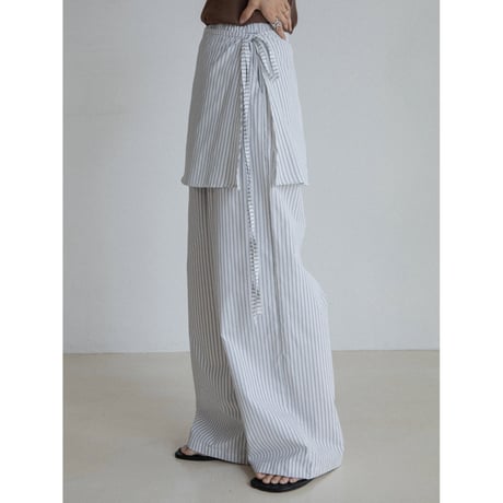 《予約販売》docking stripe pants/2colors_np1121