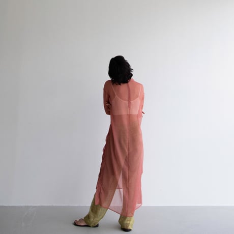 【nokcha original】slit sheer ops/2colors_nd0123