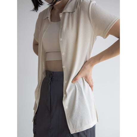 《予約販売》sheer lib shirt tops/2colors_nt2079