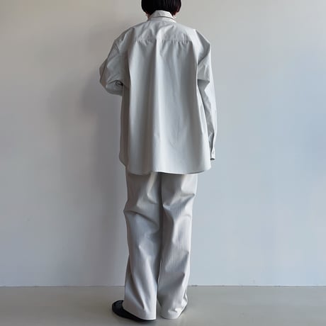 《予約販売》high waist cotton wide pants/2colors_np0951