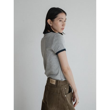 《予約販売》accent color minimal tee/2colors_nt2309