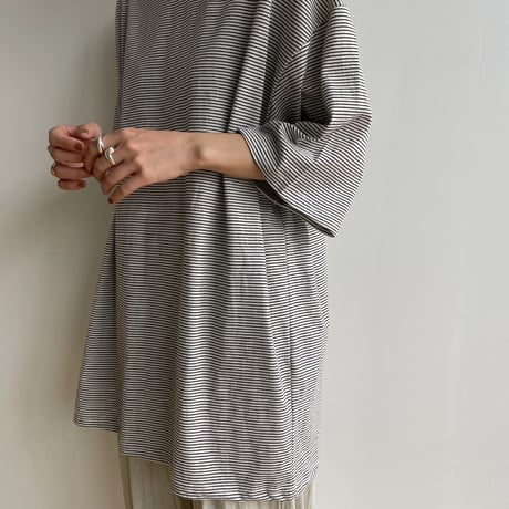 《予約販売》pin border over tee/2colors(unisex)_nt1695