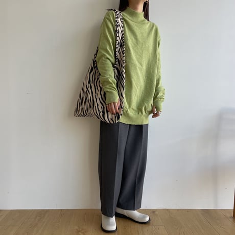 《予約販売》mock neck daily knit/4colors_nt1586