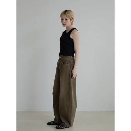 《予約販売》vintage like cocoon jeans/2colors_nj0139