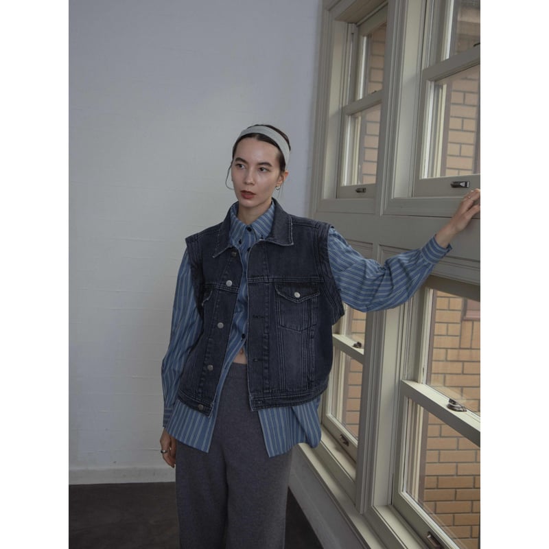 NOKCHA original】2way old like denim jacket_no0 NOKCHA original】2way old like denim jacket_no0
