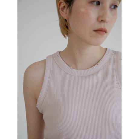 【NOKCHA original】pigment damage cup in tank top/3colors_nt2302
