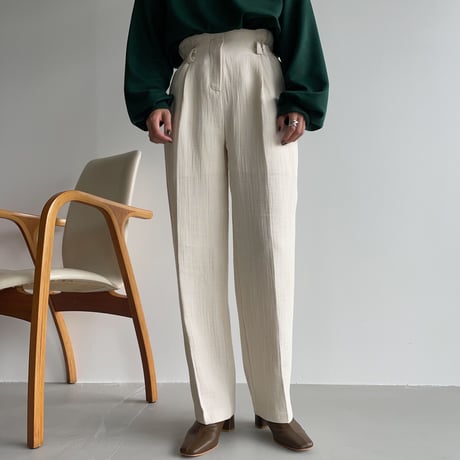 【nokcha original】rincl soft pants/ivory_np0468