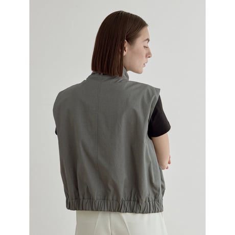 《予約販売》2way mannish vest/2colors_no0520