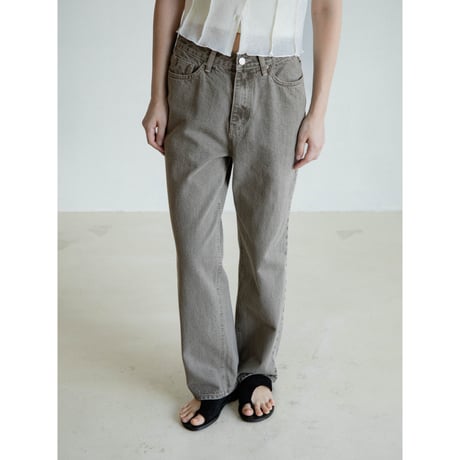 《予約販売》ashed straight jeans/2colors_nj0191