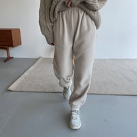 《予約販売》creamy jogger pants/2colors_np0498