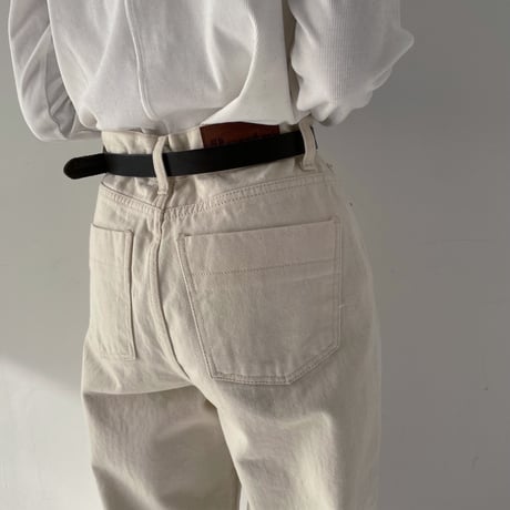 《予約販売》mannish cotton pants/3colors_np0930