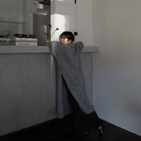 【nokcha original】raglan sleeve warm ops/gray_nd0130