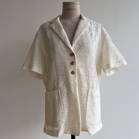 【nokcha original】crochet jacket_no0217