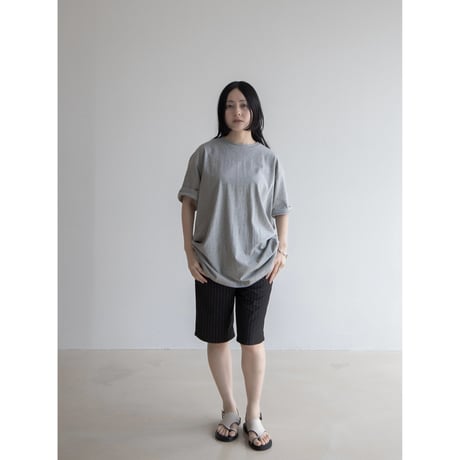 《予約販売》stripe mannish half pants/2colors_np1008