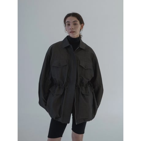 - AUTHENTIC series - 2way liner quality jumper/black brown_an0020