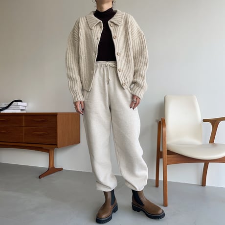 《予約販売》collar knit cardigan/3colors_nt1151