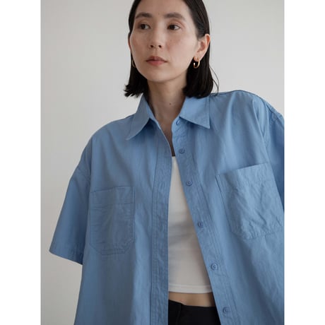 《予約販売》handsome half shirt/2colors_nb0298