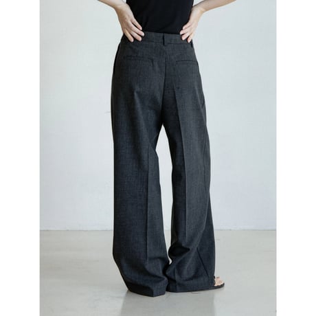 《予約販売》rich tuck wide pants/2colors_np1258