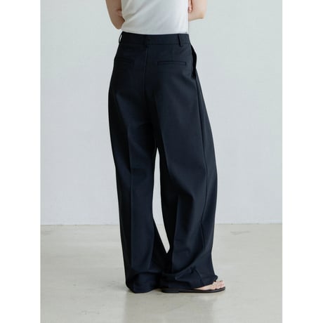《予約販売》rich tuck wide pants/2colors_np1258