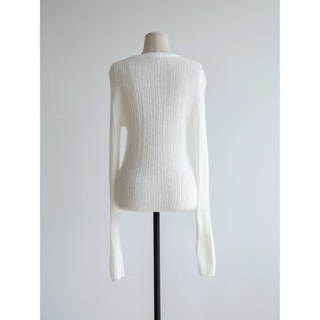 《予約販売》lady lib sheer knit/2colors_nt2418