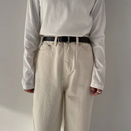 《予約販売》mannish cotton pants/3colors_np0930