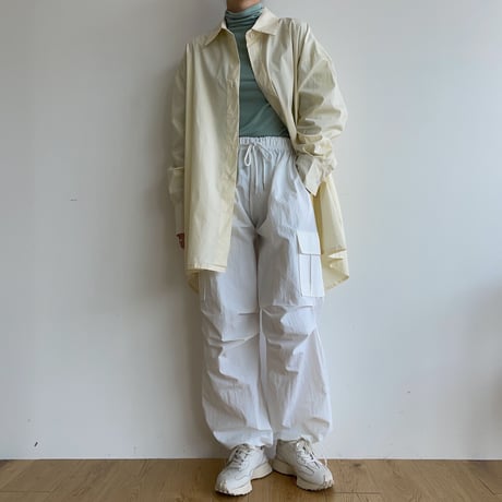《予約販売》back detail over shirt/2colors_nb0115