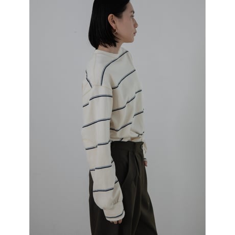 【NOKCHA original】elbow patch border tops_nt2236