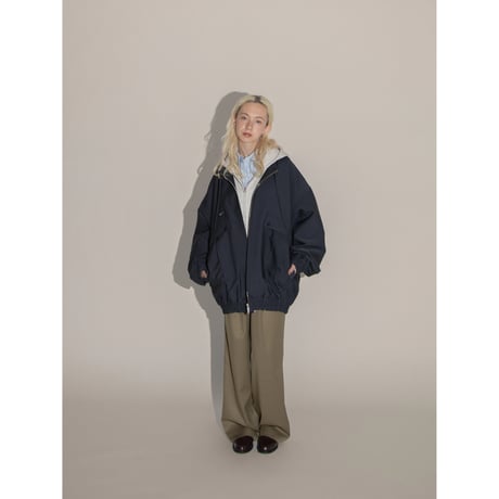- AUTHENTIC series - urban over jacket/deep navy(unisex)_an0004