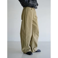 《予約販売》cocoon cotton pants/2colors_np1196