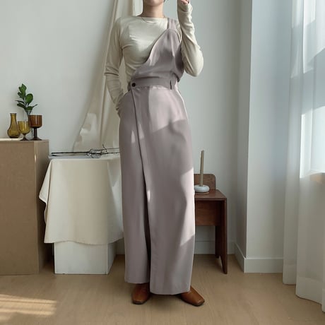 【nokcha original】docking all-in-one/milky gray_np0158