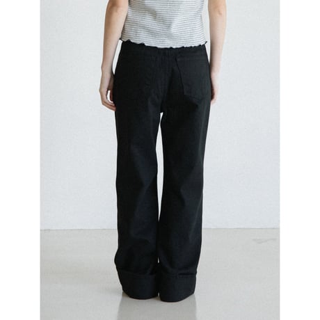 《予約販売》twill cotton long pants/2colors_np1252