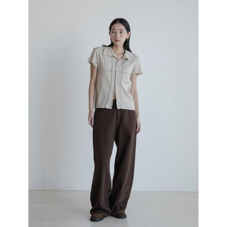 《予約販売》mannish brown pants_np1149