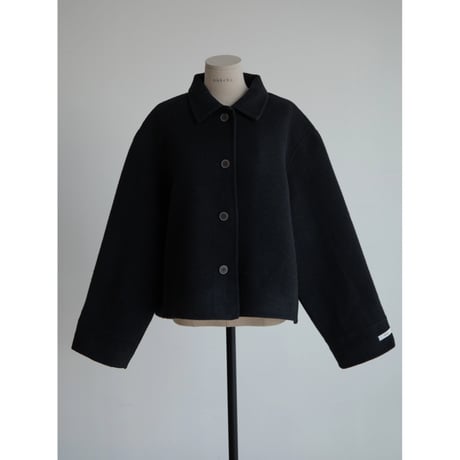 《予約販売》HANDMADE croped wool coat_no0427