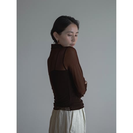 《予約販売》layered like sheer tops/2colors_nt2130