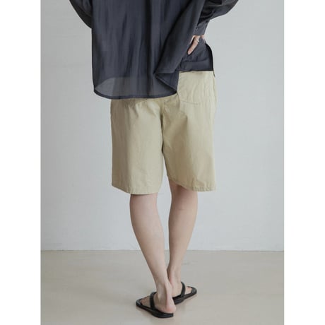 《予約販売》twill summer half chino pants/2colors_np1114