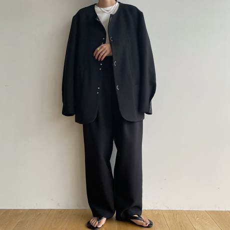 【nokcha original】mannish jacket/black_no0312
