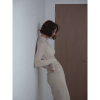 【NOKCHA original】cover stich sheer tops/3colors_nt2119