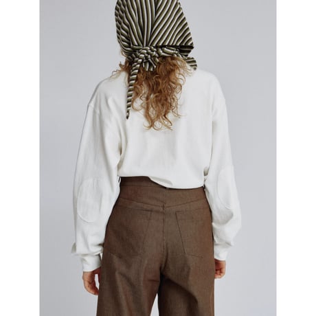 【NOKCHA original】elbow patch over tops/3colors_nt2485