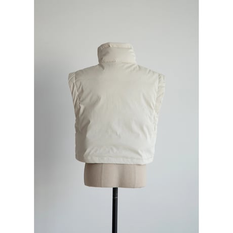 《予約販売》2way mannish down vest/2colors_nt2221