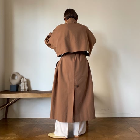 【nokcha original】2way quality over trench coat/renga_no0146