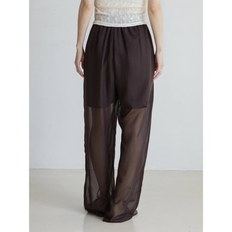 《予約販売》sheer lady pants/2colors_np1116