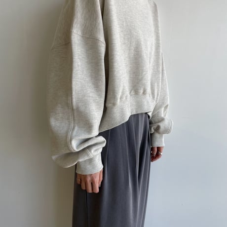 【nokcha original】“nc” croped mtm/3colors_nt1607