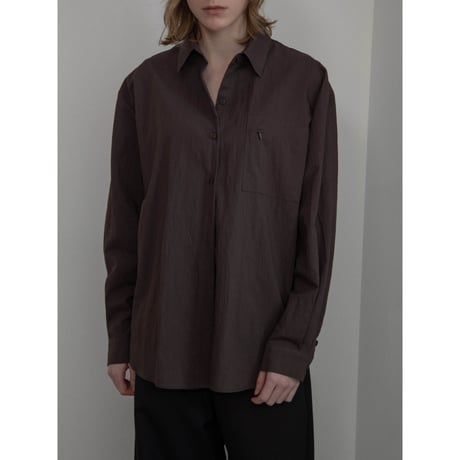 【NOKCHA original】washer over shirt/2colors_nb0284