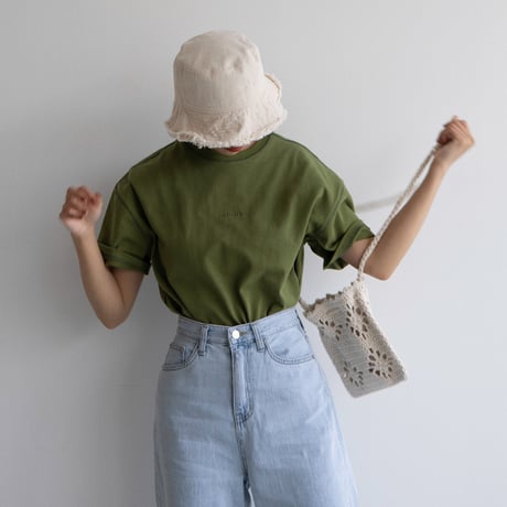 【nokcha original】nokcha tee/3colors_nt1348