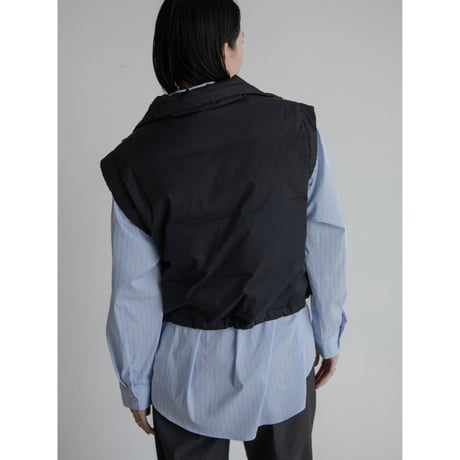 《予約販売》2way mannish down vest/2colors_nt2221
