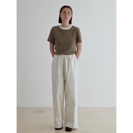 《予約販売》mannish easy pants/2colors_np1229