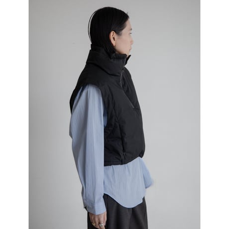 《予約販売》2way mannish down vest/2colors_nt2221