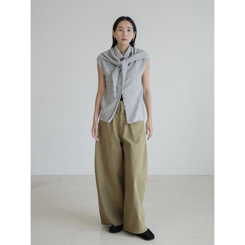 予約販売》cashmere blend knit vest/2colors_nt2389 |