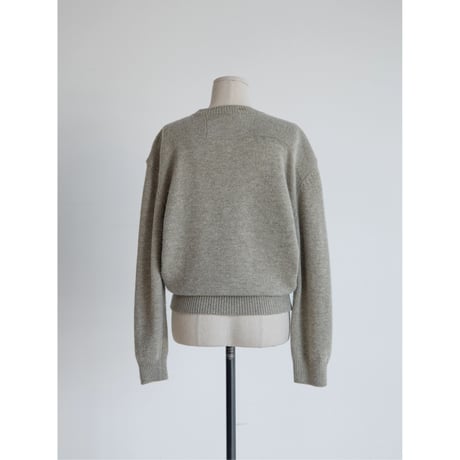 《予約販売》accent mannish knit pullover/2colors_nt2480