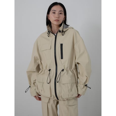 - AUTHENTIC series - tech jacket/vanilla_an0034